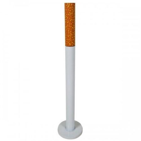 Cendrier sur Pied – 1 L – En Forme de Cigarette – Léger & Mobile