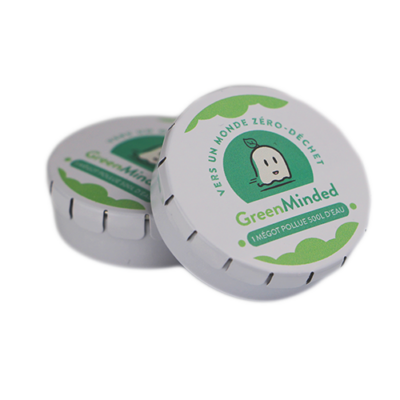 cendrie de poche greenminded Boutique en ligne Zéro-Mégot : Cendriers de Poche, Cendriers Sondage, Cendriers Extérieur. Ventes au profit de l'association GreenMinded.