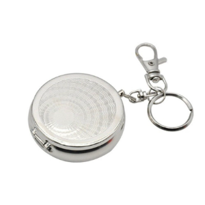 cendrier-de-poche inox porte clés -design - porte clés-élégant Collecte recyclage mégots de cigarettes - GreenMinded