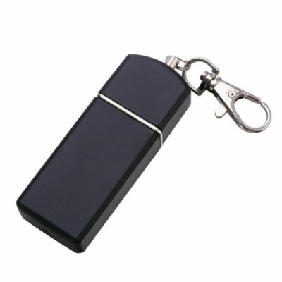 cendrier de poche glissant noir