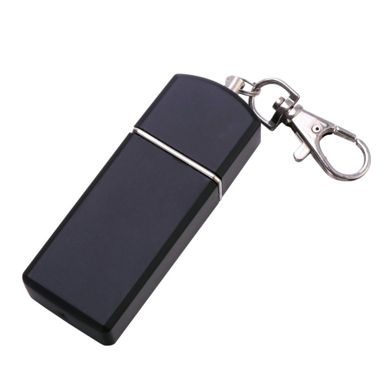 cendrier de poche glissant noir