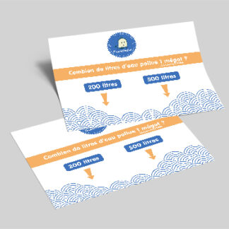 Affiche Cendrier Sondage Premium- Pack de communication numérique 6