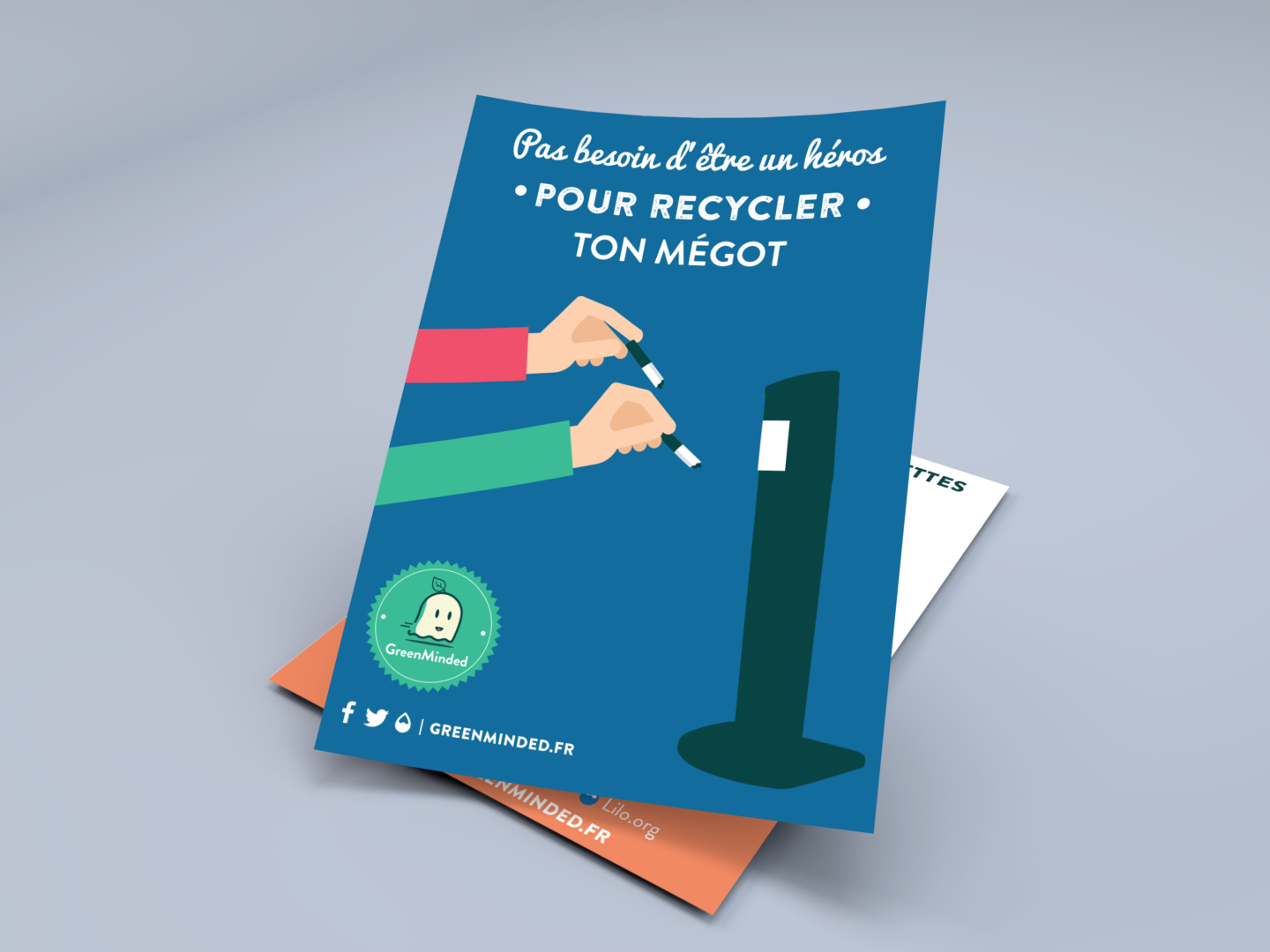 Pack De Communication Numerique Affiches De Sensibilisation Greenminded
