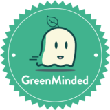 logo-badge greenminded collecte - recyclage - mégots