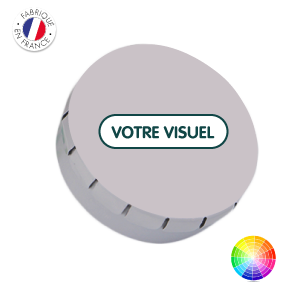 Cendrier de Poche Personnalisable avec impression de logo en quadrichrome, recyclable et hermétiqu