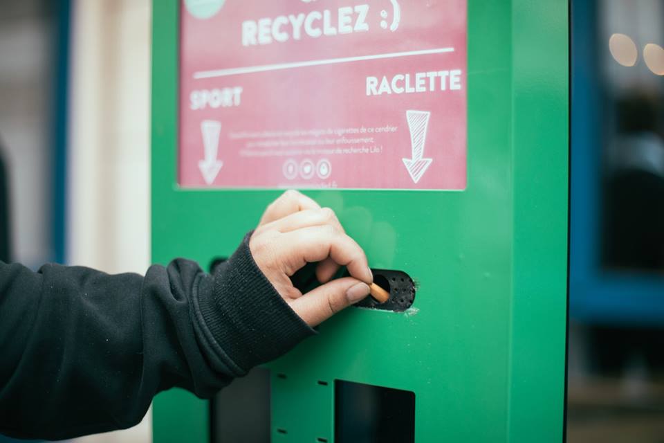 cendrier sondage - mégots Collecte recyclage mégots de cigarettes - GreenMinded