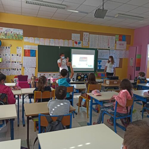 Les GreenMimines Sensibilisation scolaire Environnement - écoles Sensibilisation Zéro-Déchet - Biodiversité - Actions éducatives - Éducation à l'environnement - Projet Les GreenMakers - Association GreenMinded