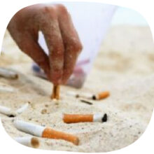 Pollution mégots de cigarettes Association Zéro-Mégot GreenMinded - Pollution mégot