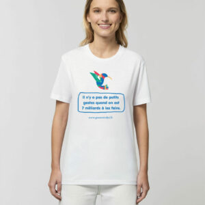 T SHIRT-COLIBRI---BLANC---COTON-BIO---FEMME---GREENMINDED