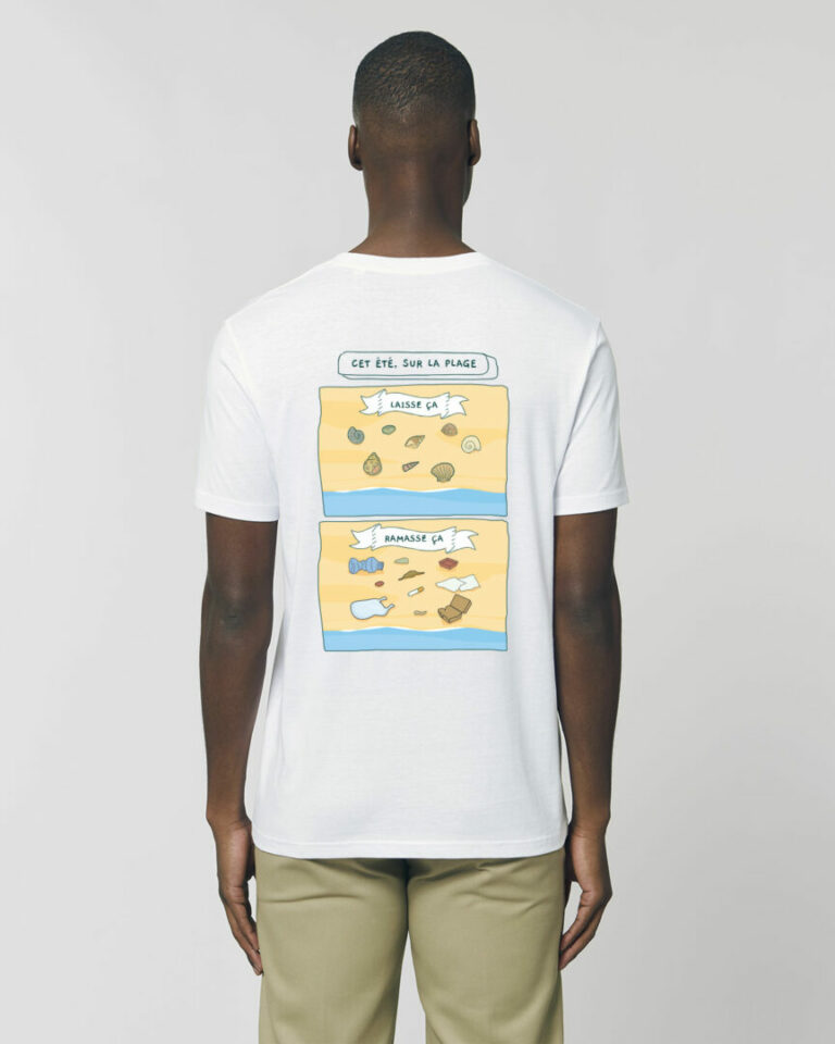 T SHIRT-SUR-LA-PLAGE---BLANC---COTON-BIO---HOMME---GREENMINDED