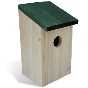 nichoir oiseaux mésanges 3 cm bois durable jardin