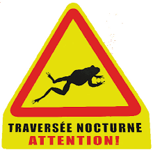 Panneau Réfléchissant - Traversée Amphibiens
