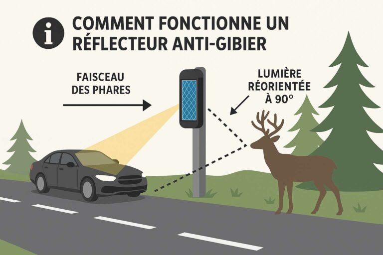 Réflecteur Anti-Collision pour la Faune Sauvage – Image 4