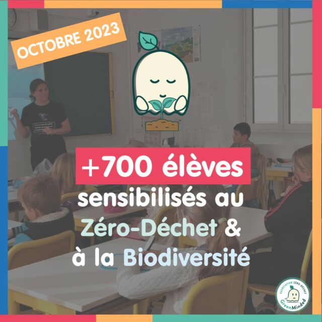 [𝐆𝐑𝐄𝐄𝐍𝐌𝐀𝐊𝐄𝐑𝐒 : 𝐑𝐄𝐏𝐑𝐈𝐒𝐄 𝐃𝐄𝐒 𝐀𝐍𝐈𝐌𝐀𝐓𝐈𝐎𝐍𝐒 𝐒𝐂𝐎𝐋𝐀𝐈𝐑𝐄𝐒 𝟐𝟎𝟐𝟑-𝟐𝟎𝟐𝟒]
👉 Déjà +700 élèves sensibilisés en octobre !
🦔 Nouvelle thématique cette année, en plus du #zérodéchet : la protection de la #biodiversité !-----🤔Les GreenMakers, késako ?C'est un programme gratuit d’éducation à l’environnement, du CP jusqu’à la Terminale, mené au sein d'établissements scolaires, à travers toute la France.-----📌Inscrire son établissement à notre programme d'éducation à l'environnement : https://www.greenminded.fr/intervention-scolaire/📌Devenir animateur/rice bénévole :
https://www.greenminded.fr/devenir-animateur-benevole/🙏Nous soutenir gratuitement via le moteur de recherche @Lilo : http://www.lilo.org/fr/?utm_source=greenmindedComme toujours, un grand merci à nos bénévoles et stagiaires 🥰#eedd #jeunesse  #environnement  #depollution  #education #scolaires